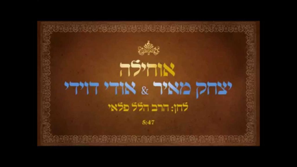 יצחק מאיר - מארח את אודי דוידי - אוחילה לאל | Yitzchak Meir & Udi Davidi - Ochila La'el
