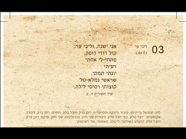 ר' שמואל גריינימן - ליבי ער | שמואל גריינימן - ליבי ער