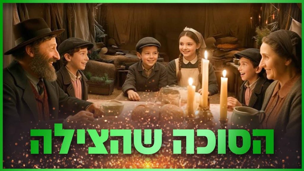 חג סוכות | סיפור לילדים 🎋🍋בהמחשת AI הכי יפה שראיתם! | צפו