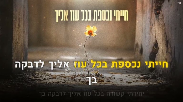 קריוקי יהודי - אלייצור & שיר דוד גדסי - לדבקה בך 🎤 קריוקי