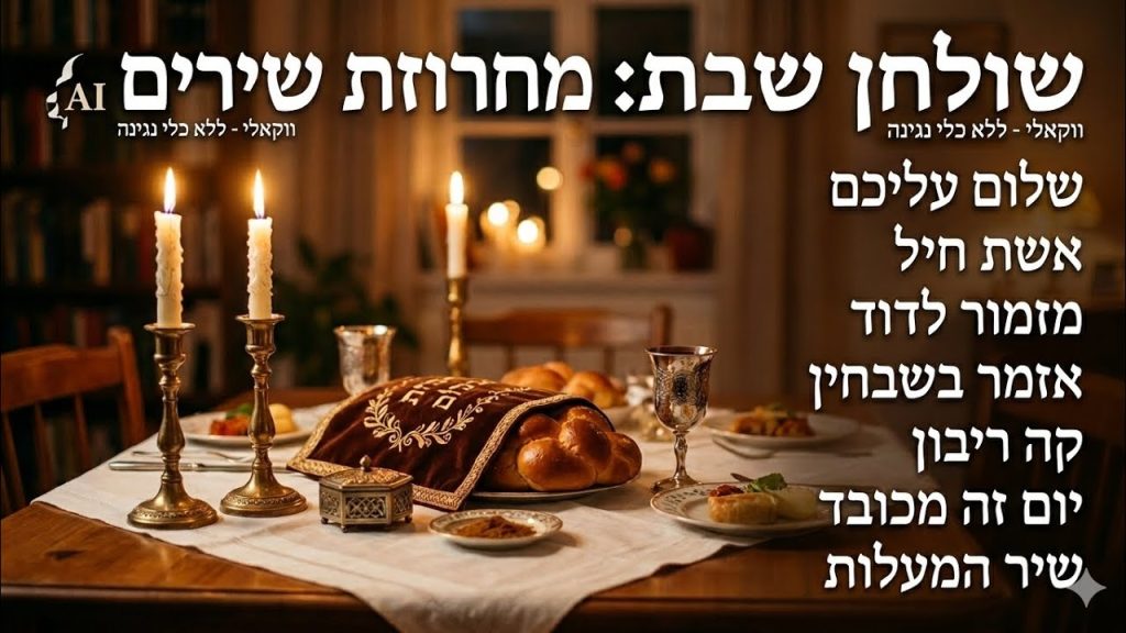 חסידי AI - שולחן שבת ווקאלי - המחרוזת המלאה