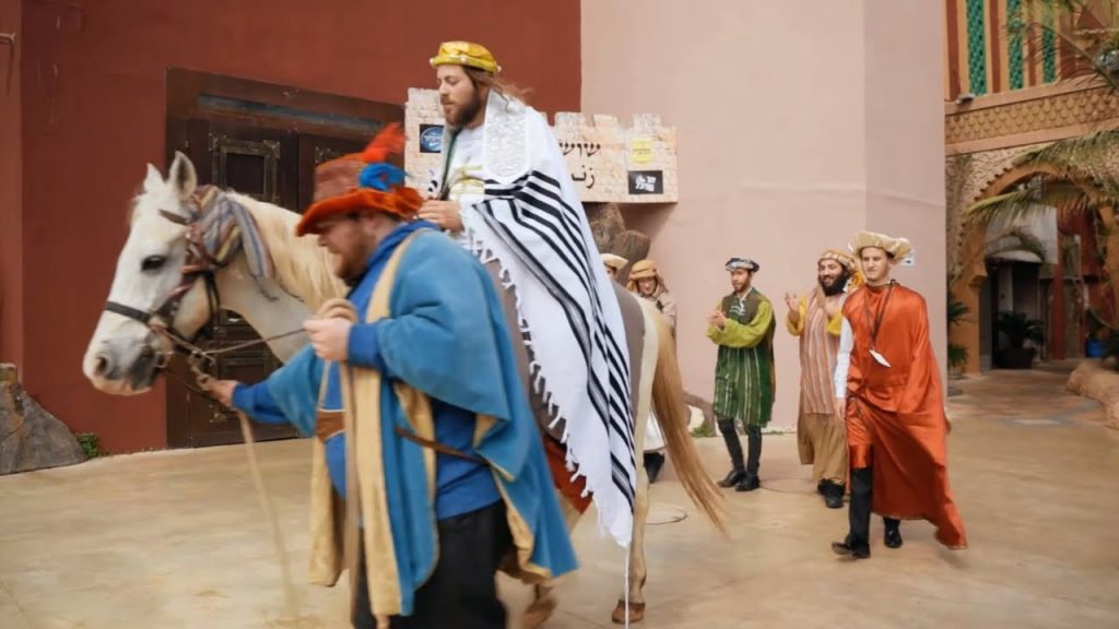 מקהלת מלכות, אהר'לע סאמט, מענדי ווייס, חסידימלעך, הרשי סגל - פורים - לבוש מלכות
