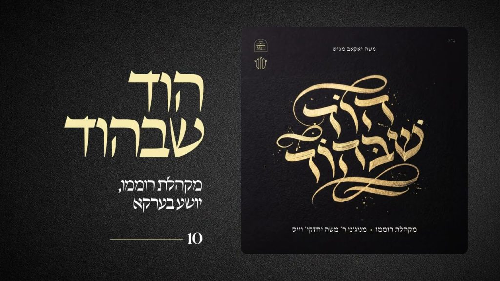 מבית היוצר של ר' חזקי וייס: "הוד שבהוד" אלבום חדש עם טובי השמות | כנסו לידיעה ולסינגל