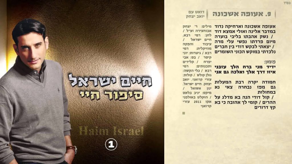 חיים ישראל, יואב יצחק - אעופה אשכונה