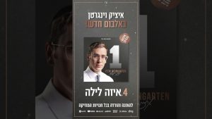 איציק וינגרטן 1 אלבום הבכורה זמין עכשיו my new album, available now on all the platforms