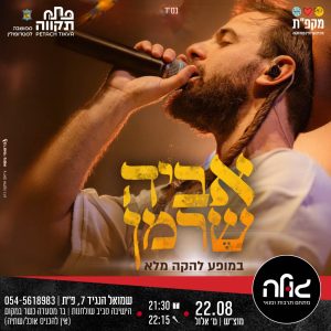 אביה שרמן - הופעת קיץ בגולה