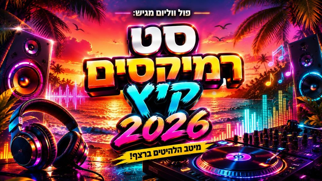 פול ווליום מגיש | סט רמיקסים קיץ 2026🏖️ | הלהיטים הכי חמים ברצף | האזינו
