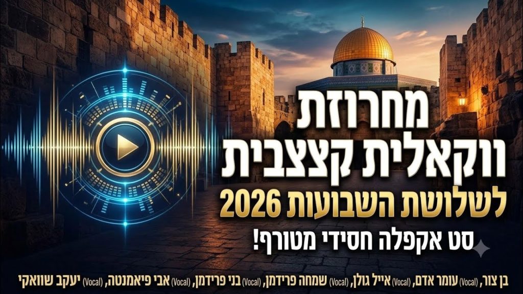 AI חסידי – הדור הבא - סט אקפלה חסידי לבין המצרים - ווקאלי AI