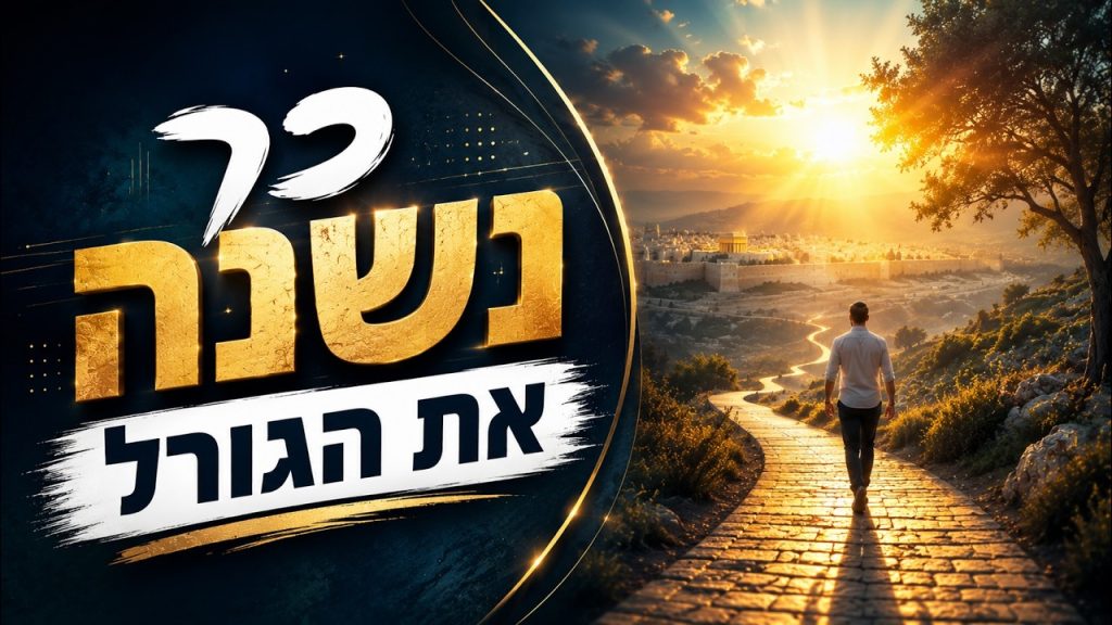 כך נשנה את הגורל - הרב הרצל חודר
