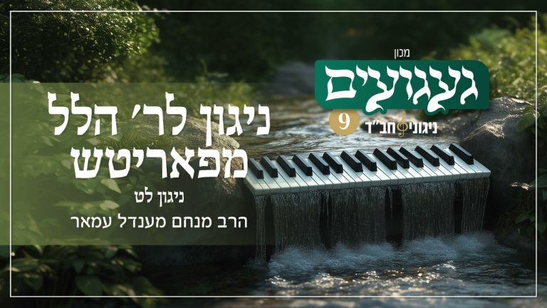 הרב מנחם מנדל עמאר - ניגון לר׳ הלל מפאריטש - געגועים 9