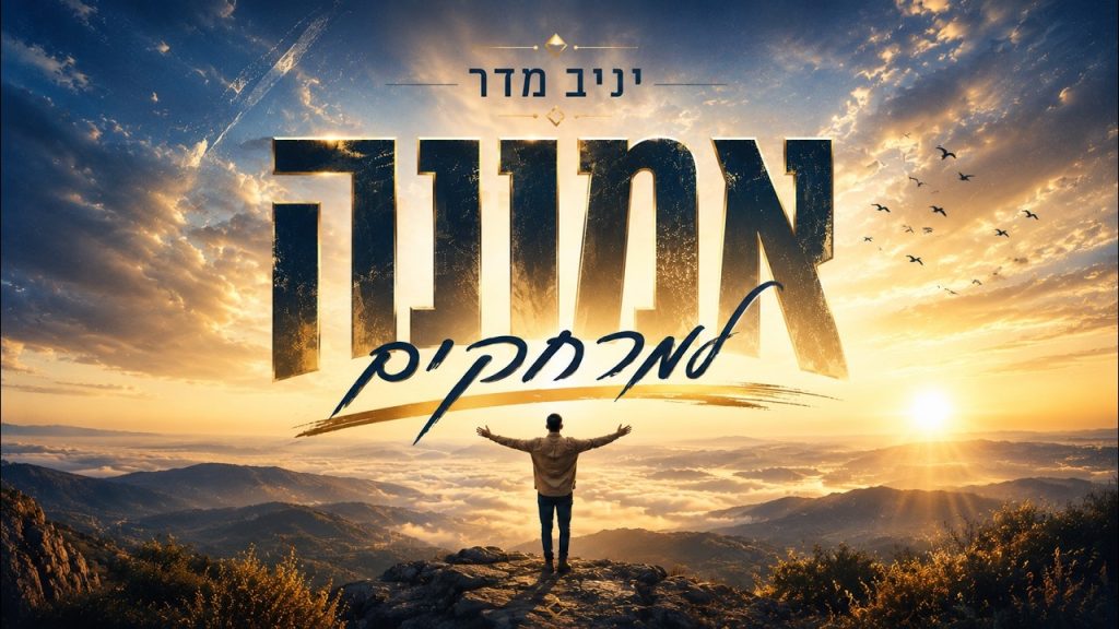 הזמר והיוצר יניב מדר משיק סינגל חדש: "אמונה למרחקים" | האזינו