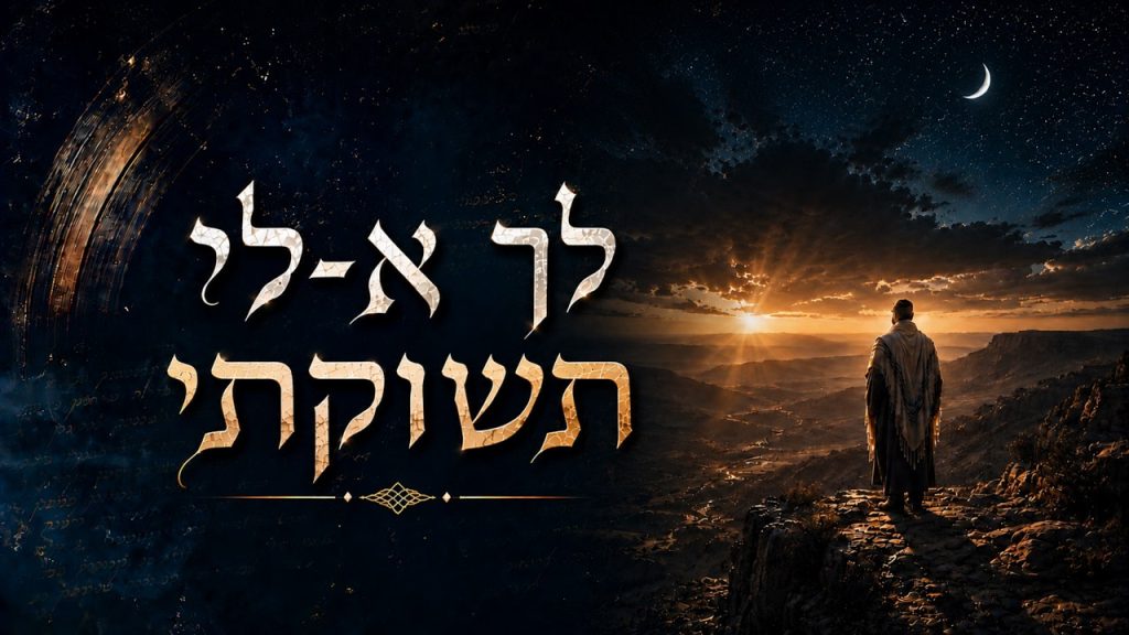 שביל הניגון מגיש | לך א-לי תשוקתי | ניגון כיסופים מרגש | האזינו