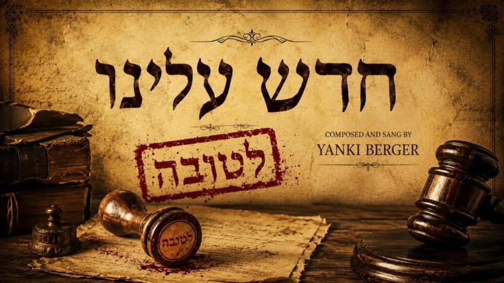 יענקי ברגר בסינגל לקראת השנה החדשה | חדש עלינו | האזינו