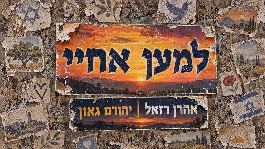 למען אחיי | אהרן רזאל ויהורם גאון בדואט | צפו