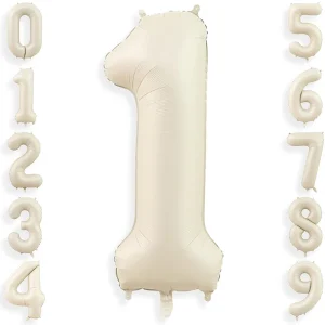 בלוני מספרים - שמנת