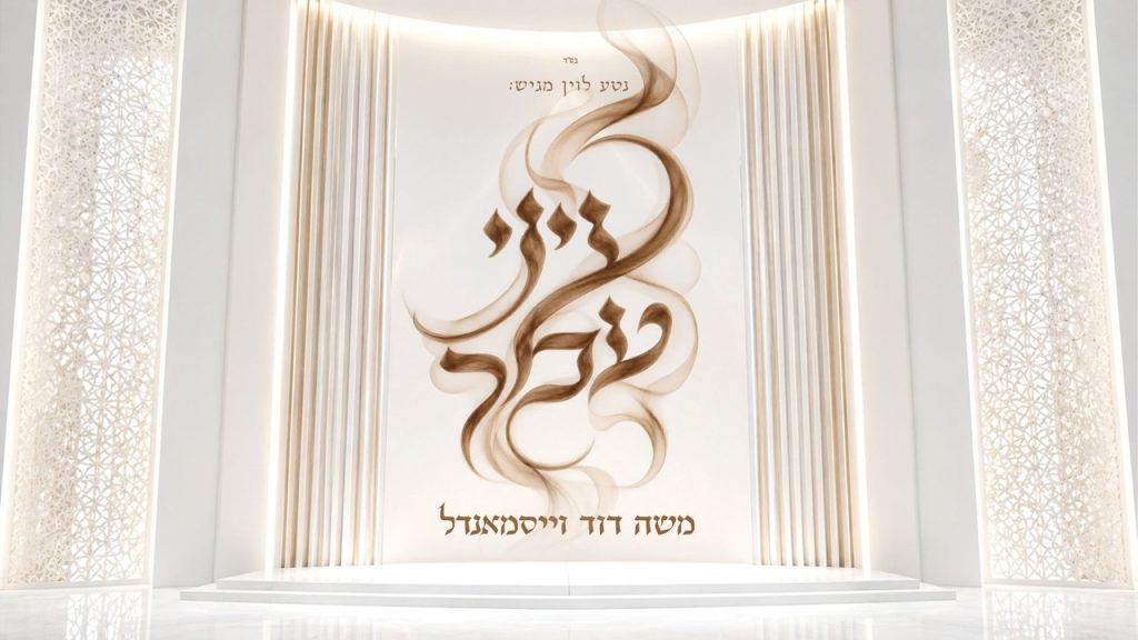 אחרי ארבע שנים במגירה: משה דוד וייסמאנדל בסינגל תפילה מרטיט | עיני עמך | צפו בקליפ מילים