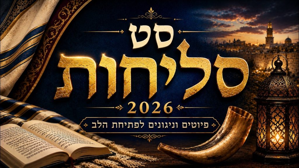 דיג'יי ינון טייב מגיש | סט סליחות 2026 | מיטב פיוטי הסליחות והימים הנוראים | האזינו