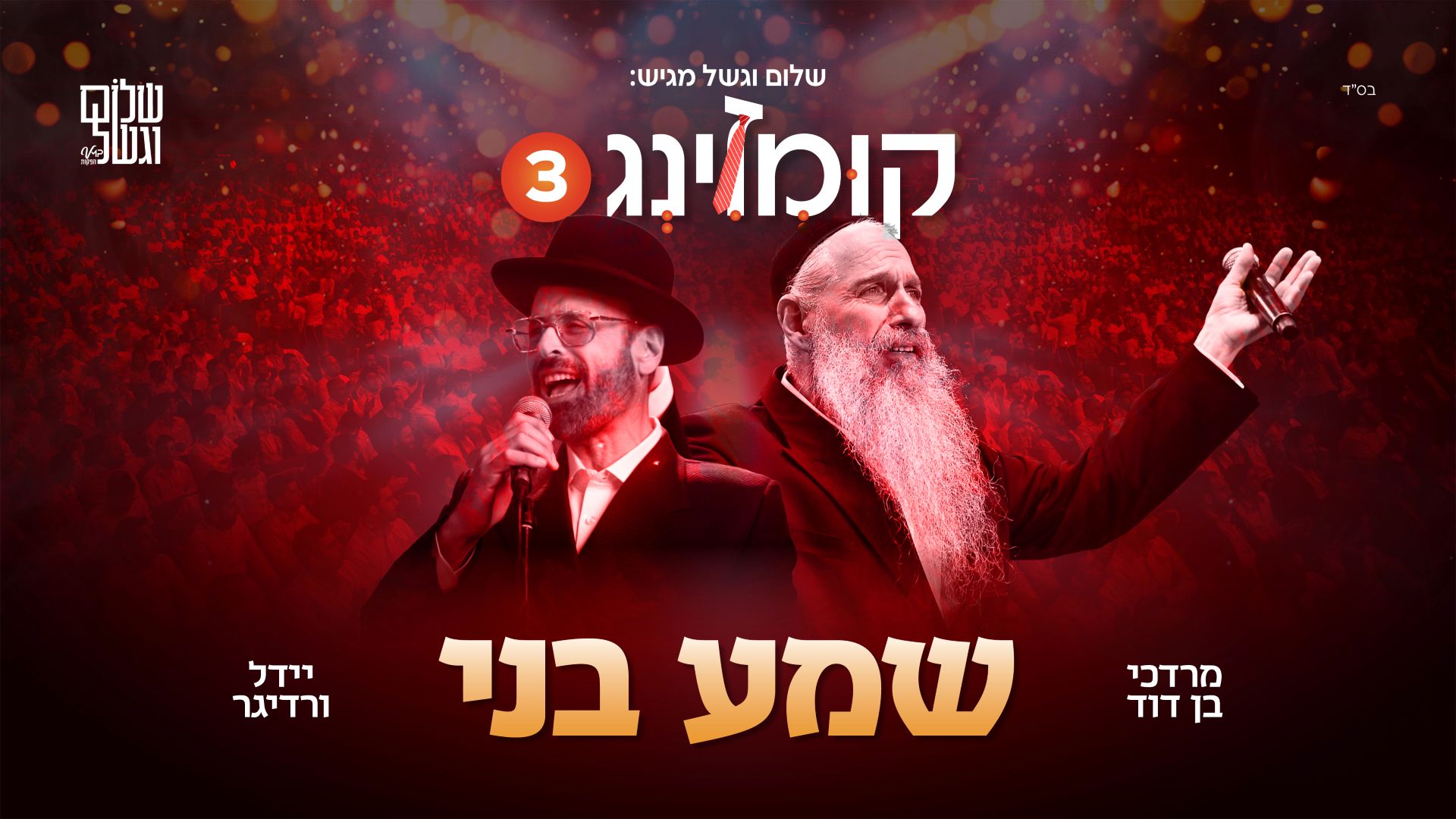 מרדכי בן דוד ויידל ורדיגר - שמע בני | לייב