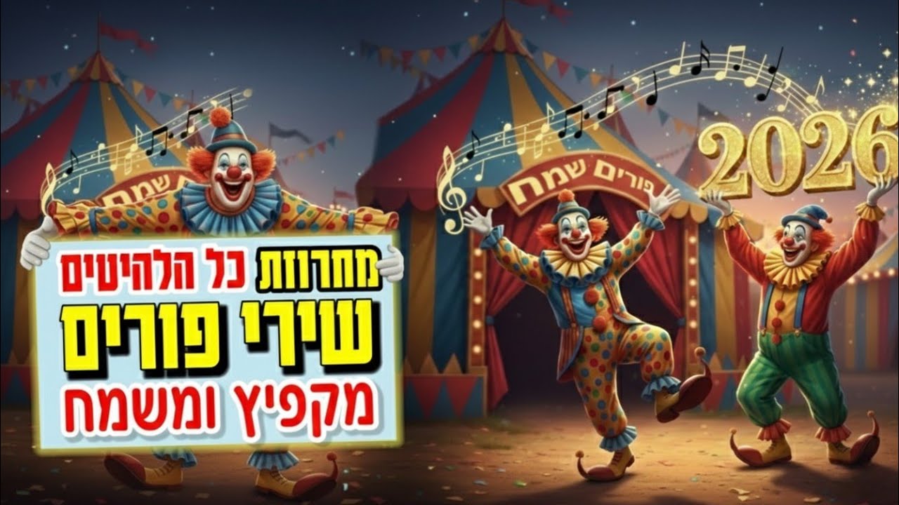 מדע והשכל - סט שירי פורים מקפיץ בטירוף 2026