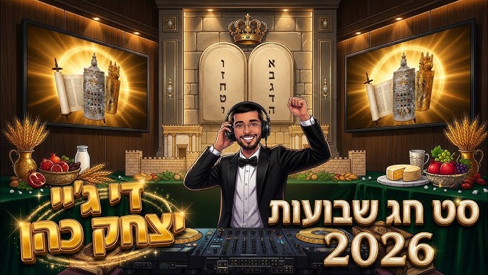 dj יצחק כהן, יצחק ai - סט שירי חג מתן תורה תשפ"ו